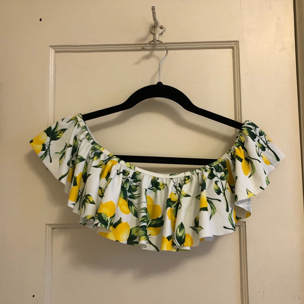 Cabana del sol off the shoulder bikini top